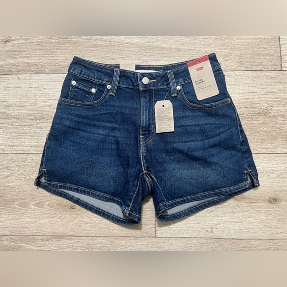 Levi's Pants - Levi's A-Line Shorts Size 26 Dark Wash